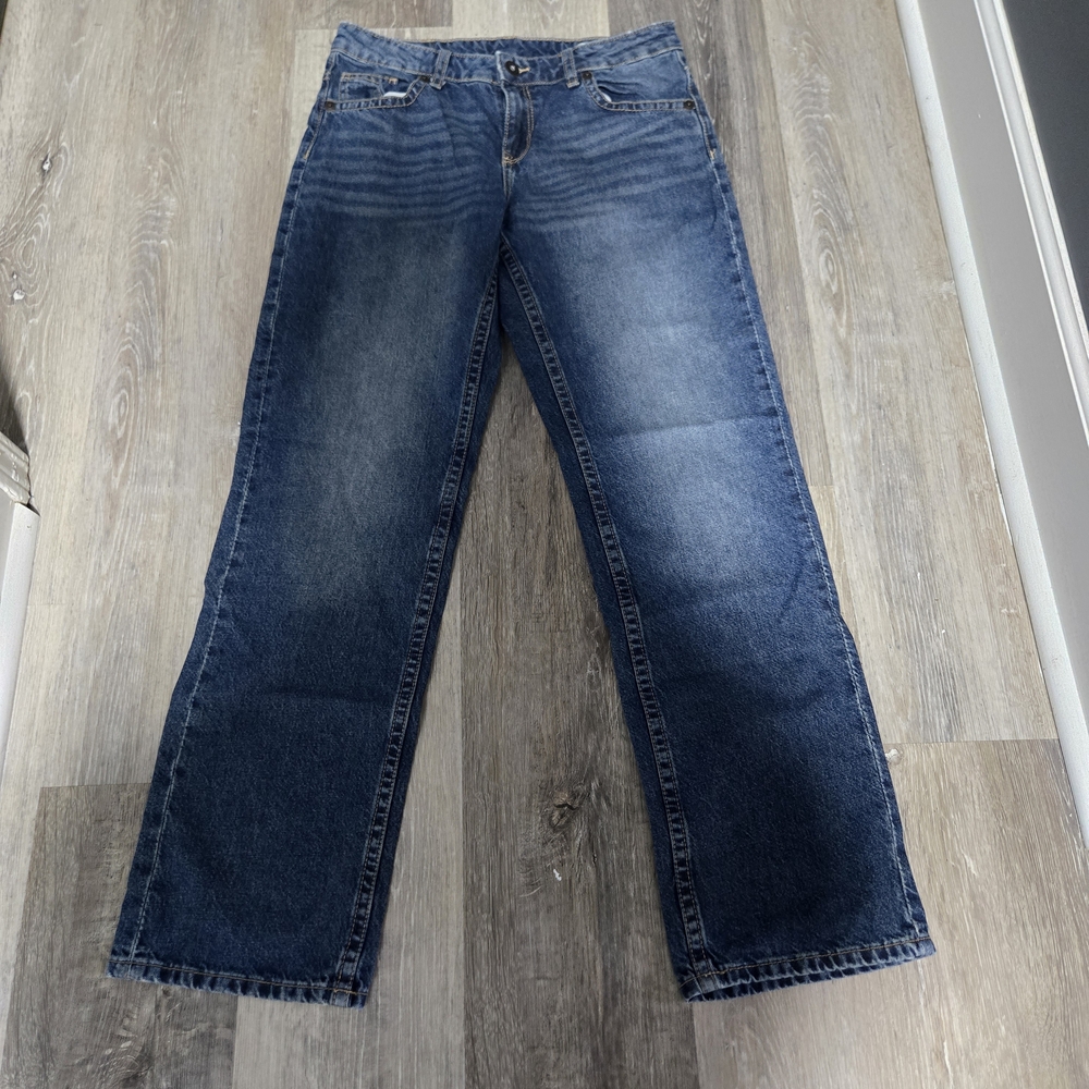H&M Divided Blue Denim Women's 6 Straight Leg Jeans - Picture 7 of 7